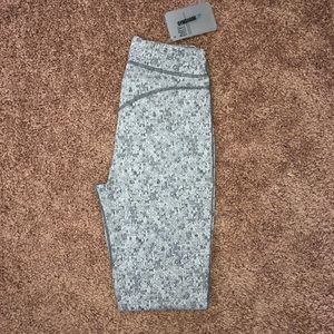 Gymshark Fleur Texture Leggings Charcoal Marl